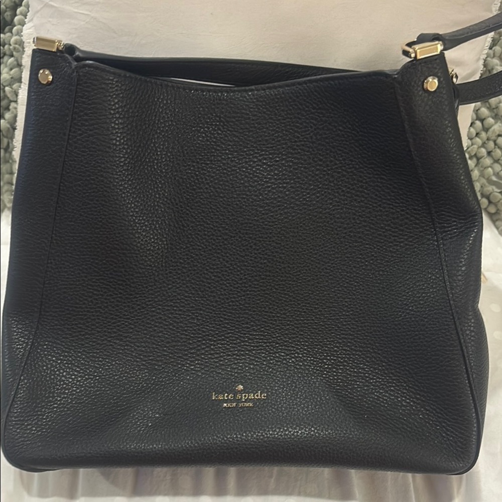 Kate Spade Black Hobo Shoulder Bag